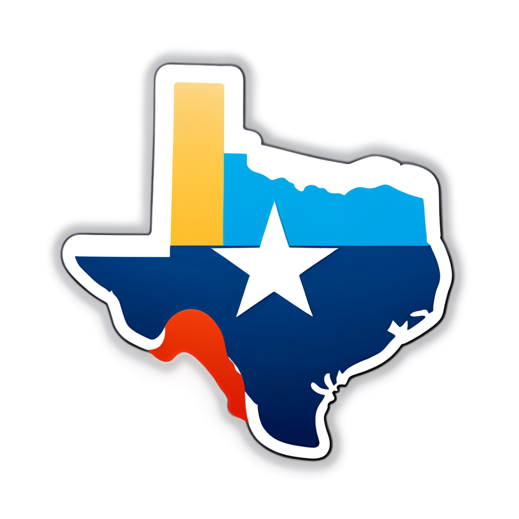 Cute Texas Sticker