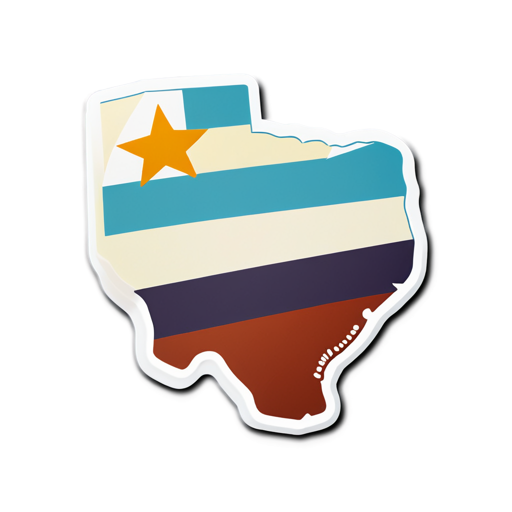 Cute Texas Sticker