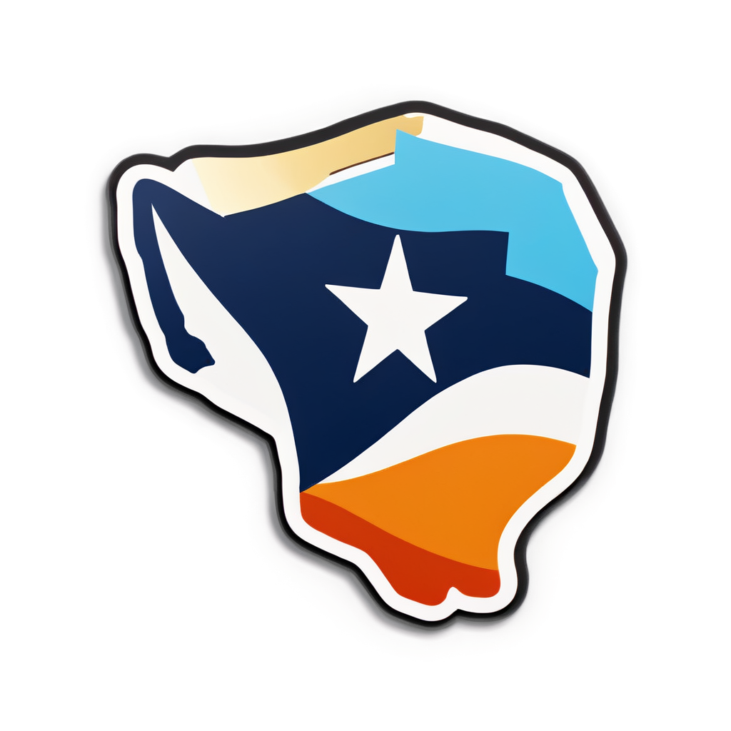 Cute Texas Sticker