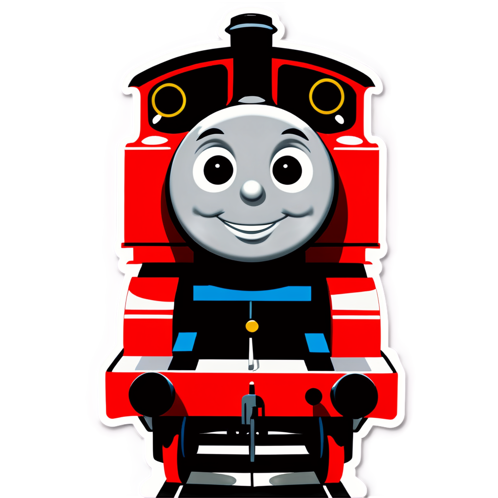 Cute Thomas Sticker