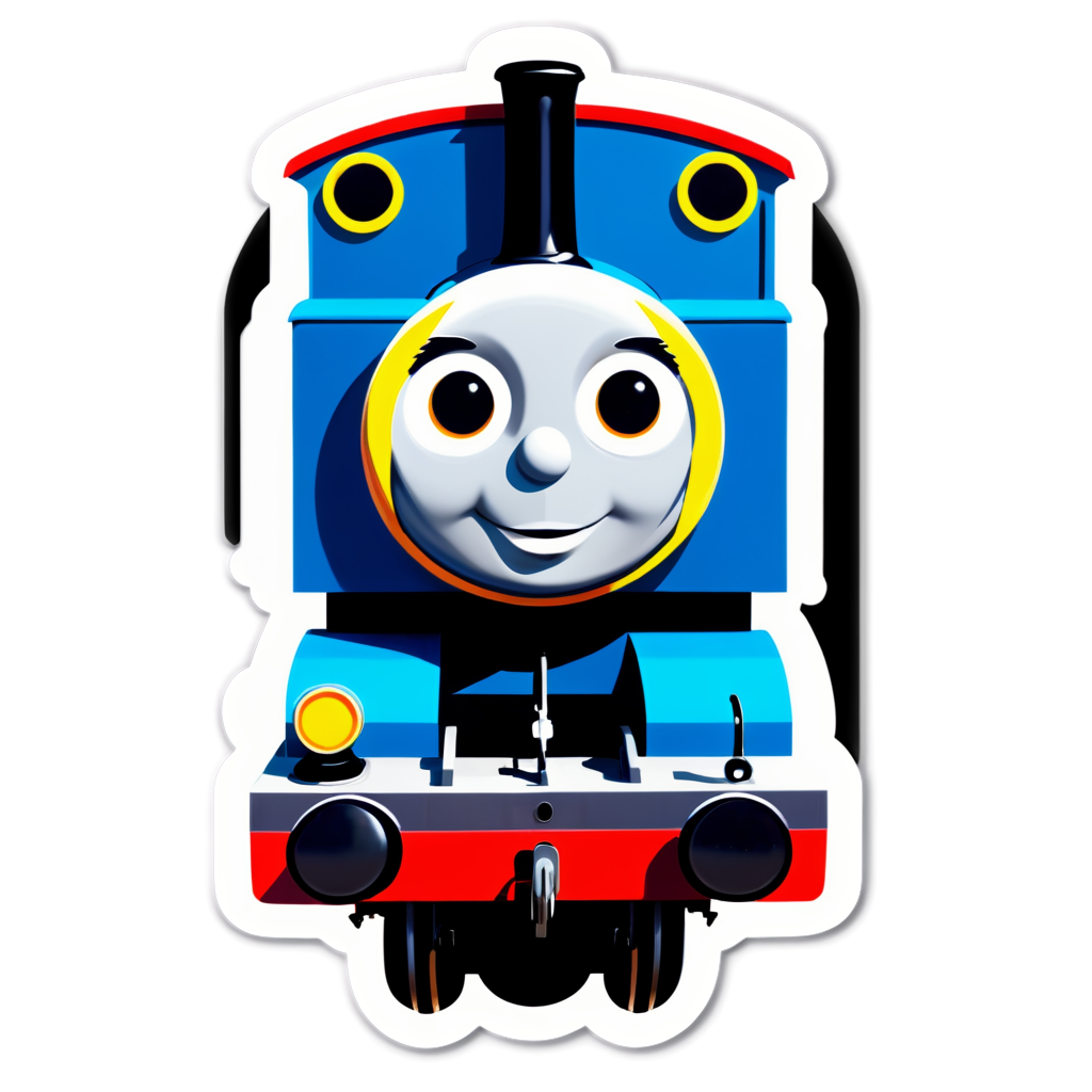 Cute Thomas Sticker