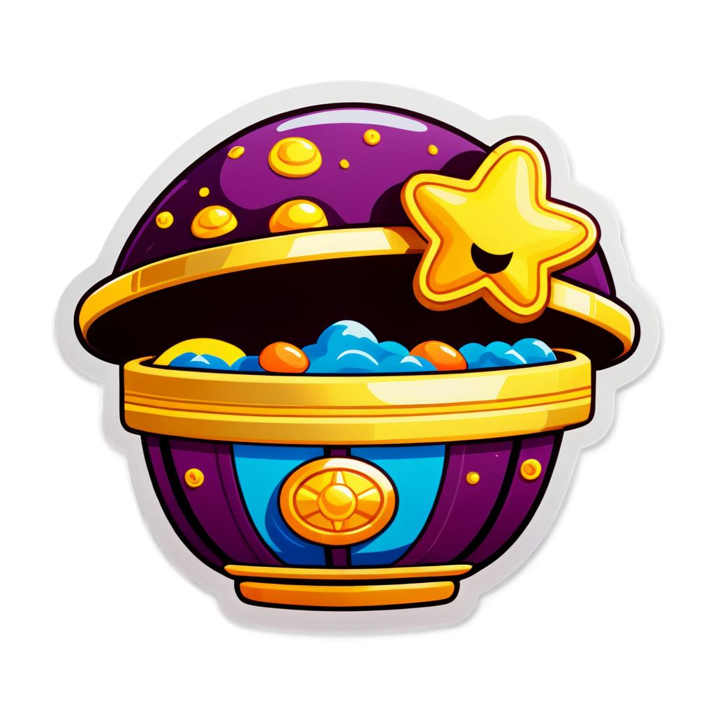 Cute Treasure Sticker