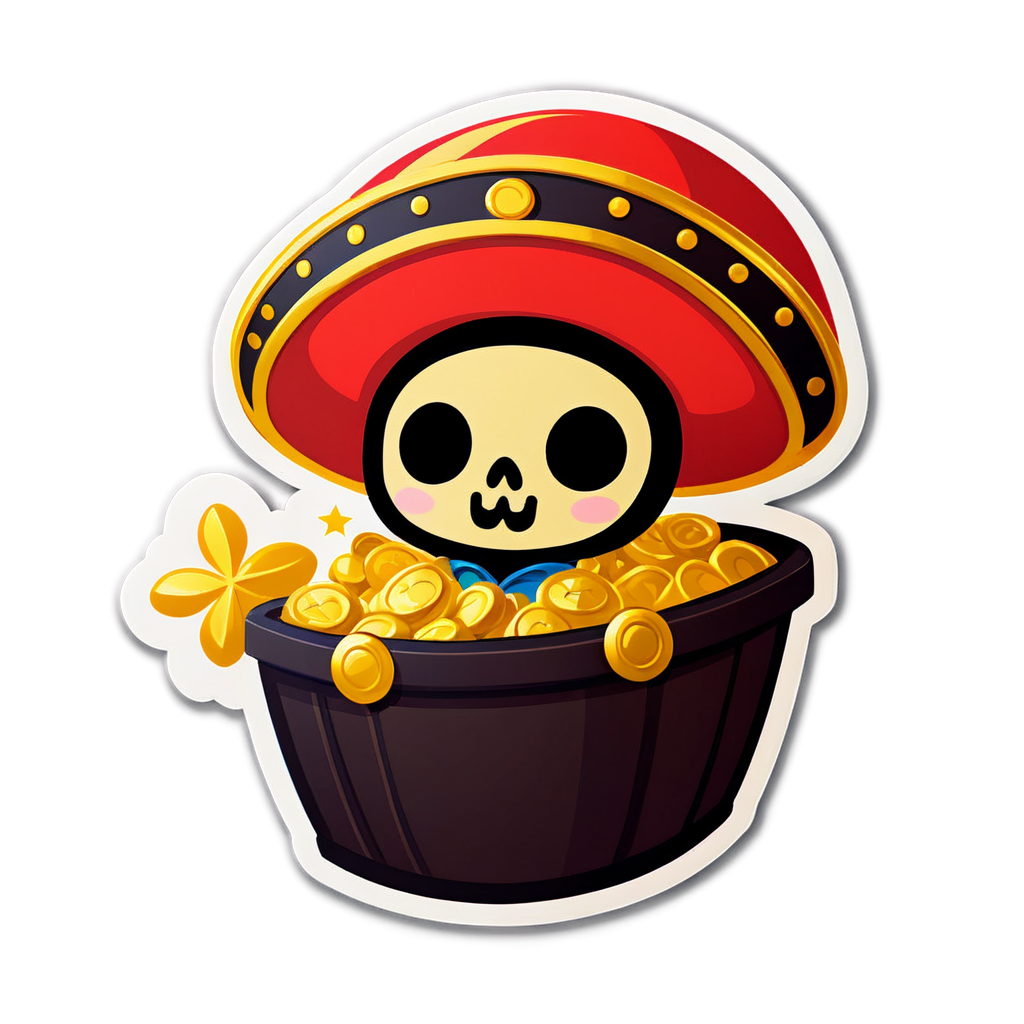 Cute Treasure Sticker