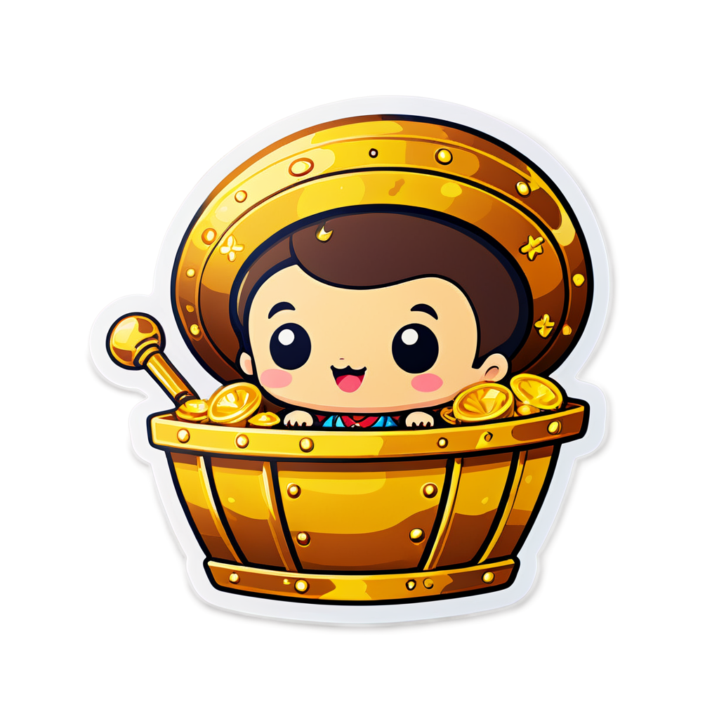 Cute Treasure Sticker