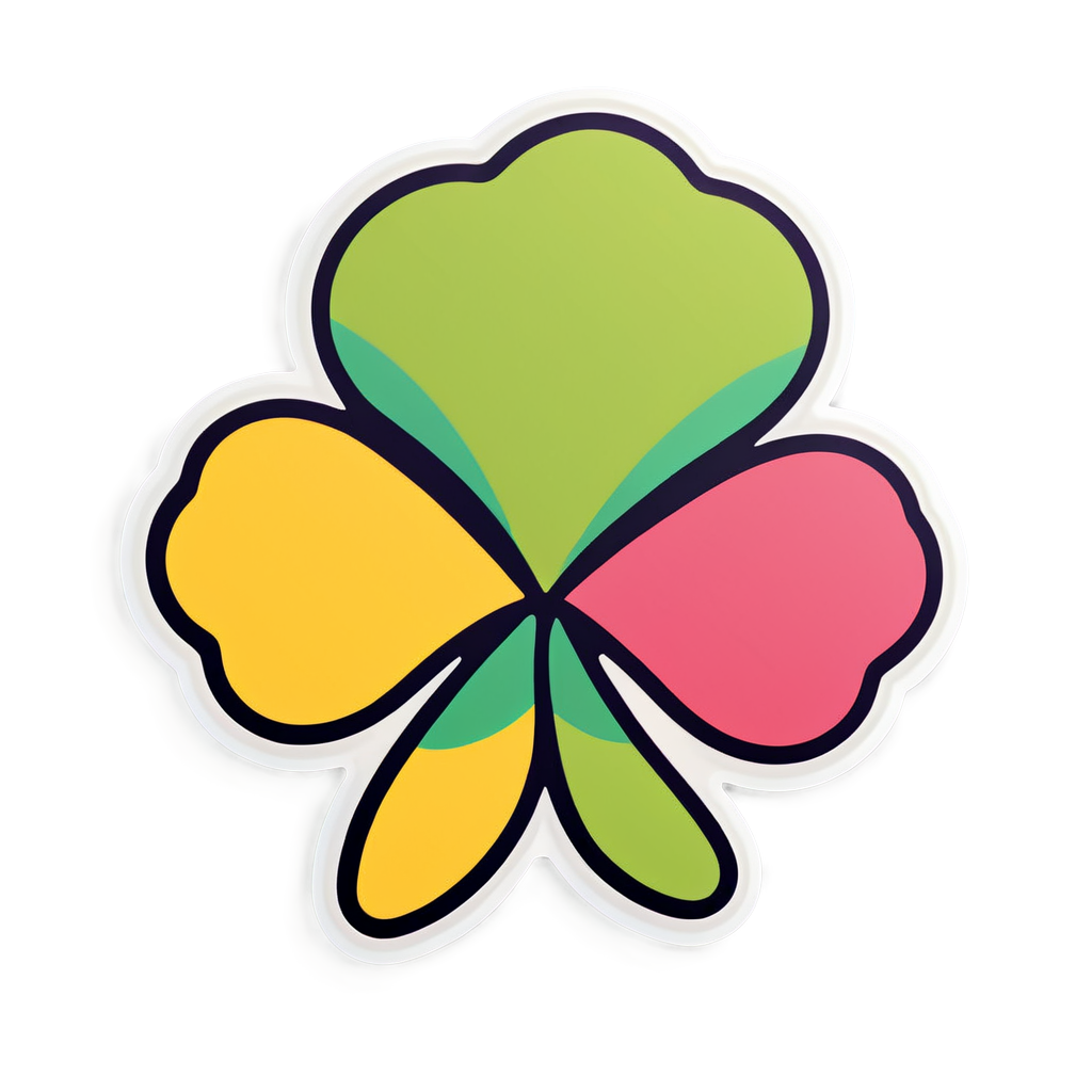 Cute Trefoil Sticker