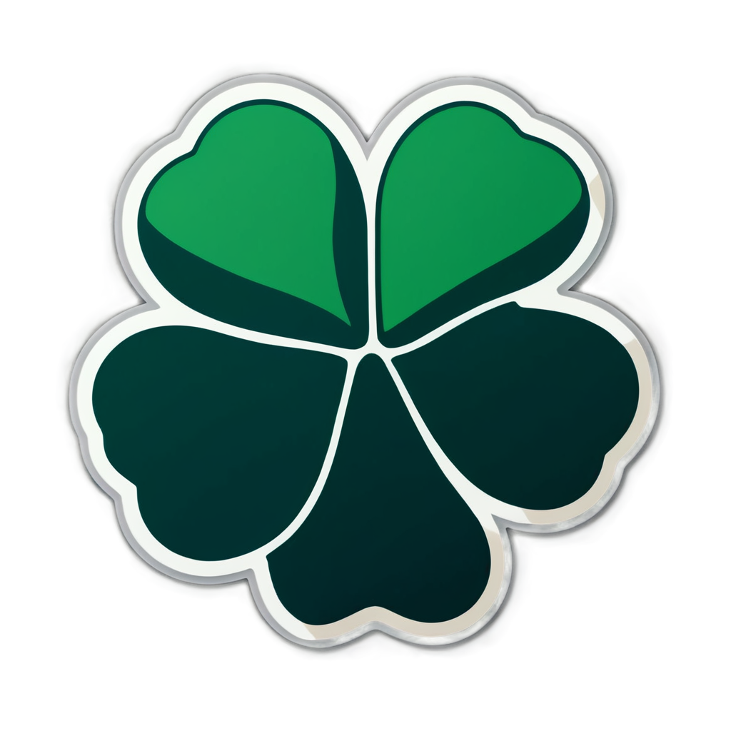 Cute Trefoil Sticker