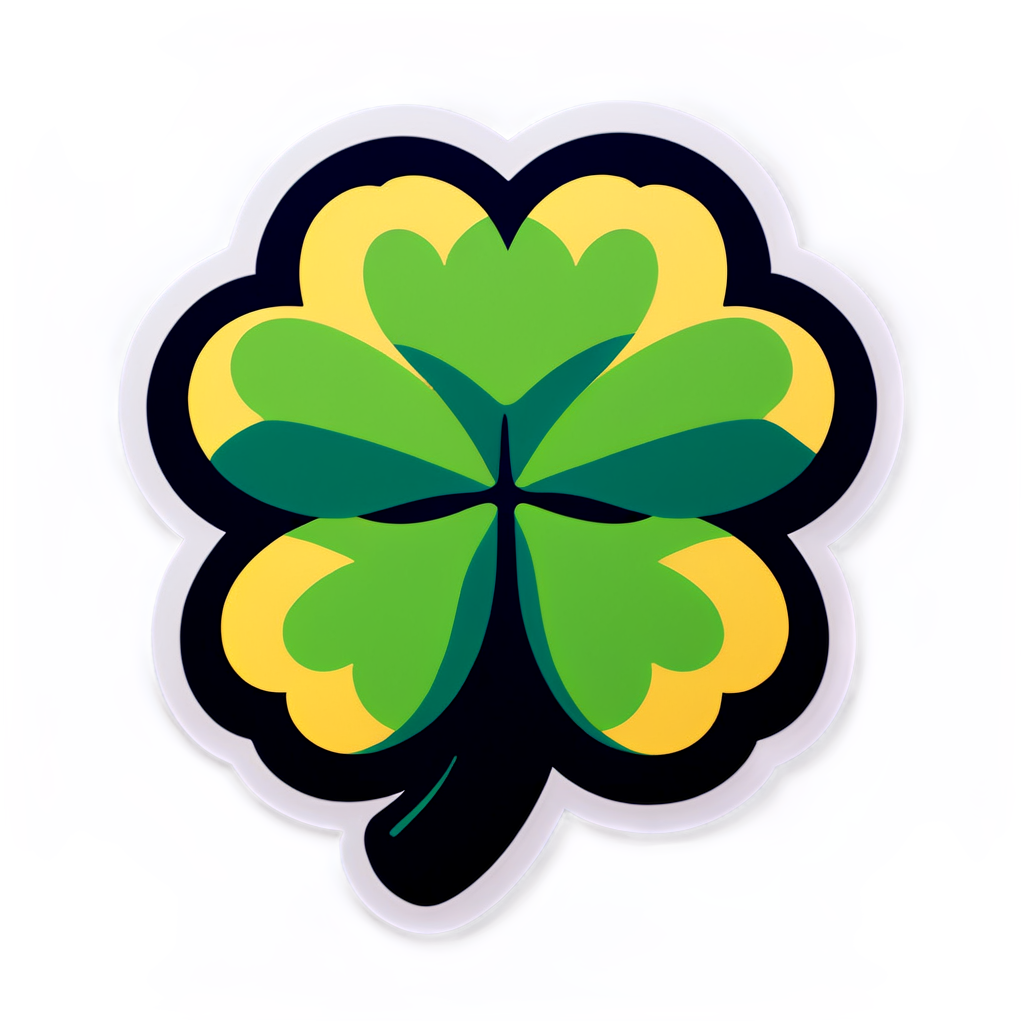 Cute Trefoil Sticker