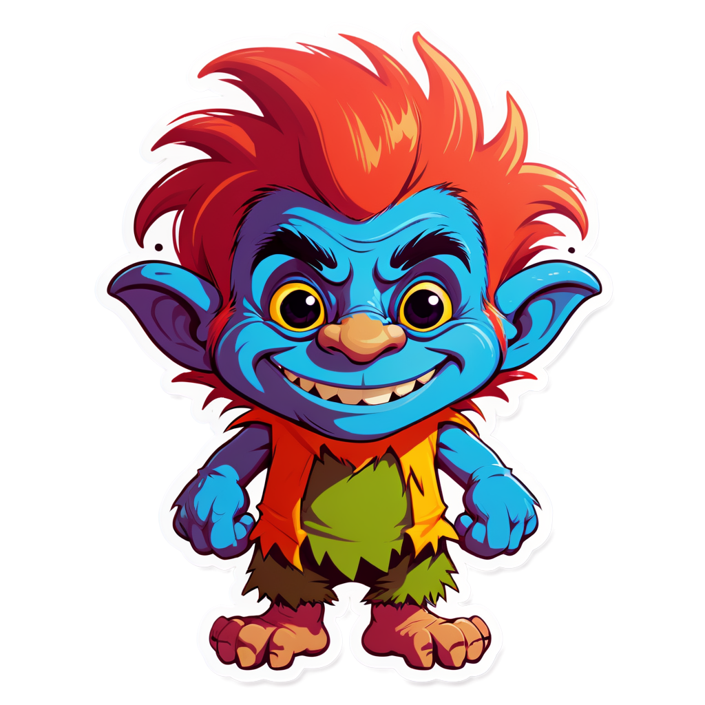 Troll Sticker Kit