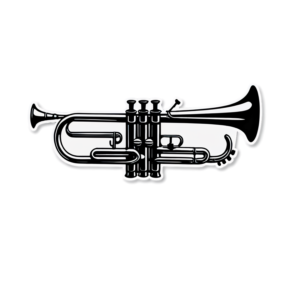 Trumpet Sticker Kit