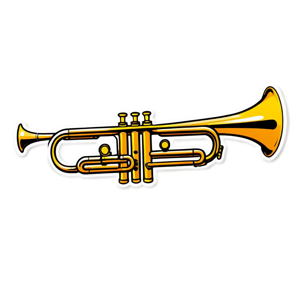 Trumpet Sticker Kit