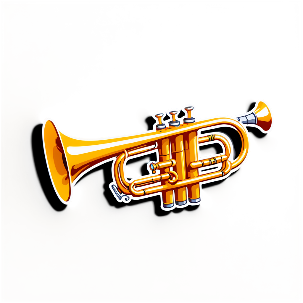 Trumpet Sticker Kit