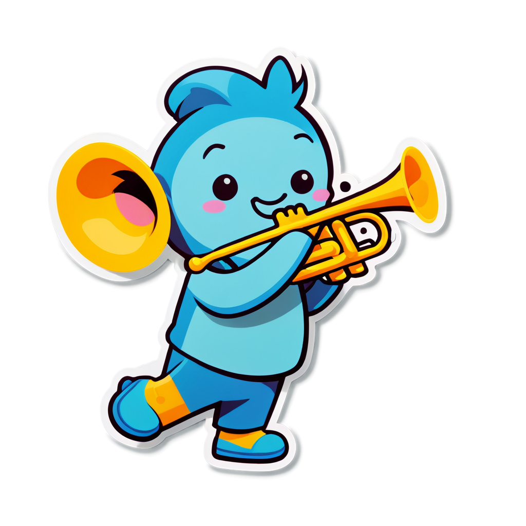 Trumpet Sticker Ideas