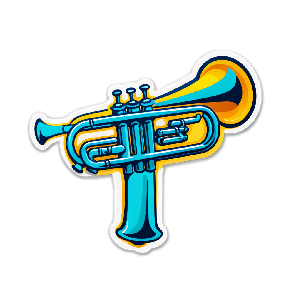 Trumpet Sticker Ideas