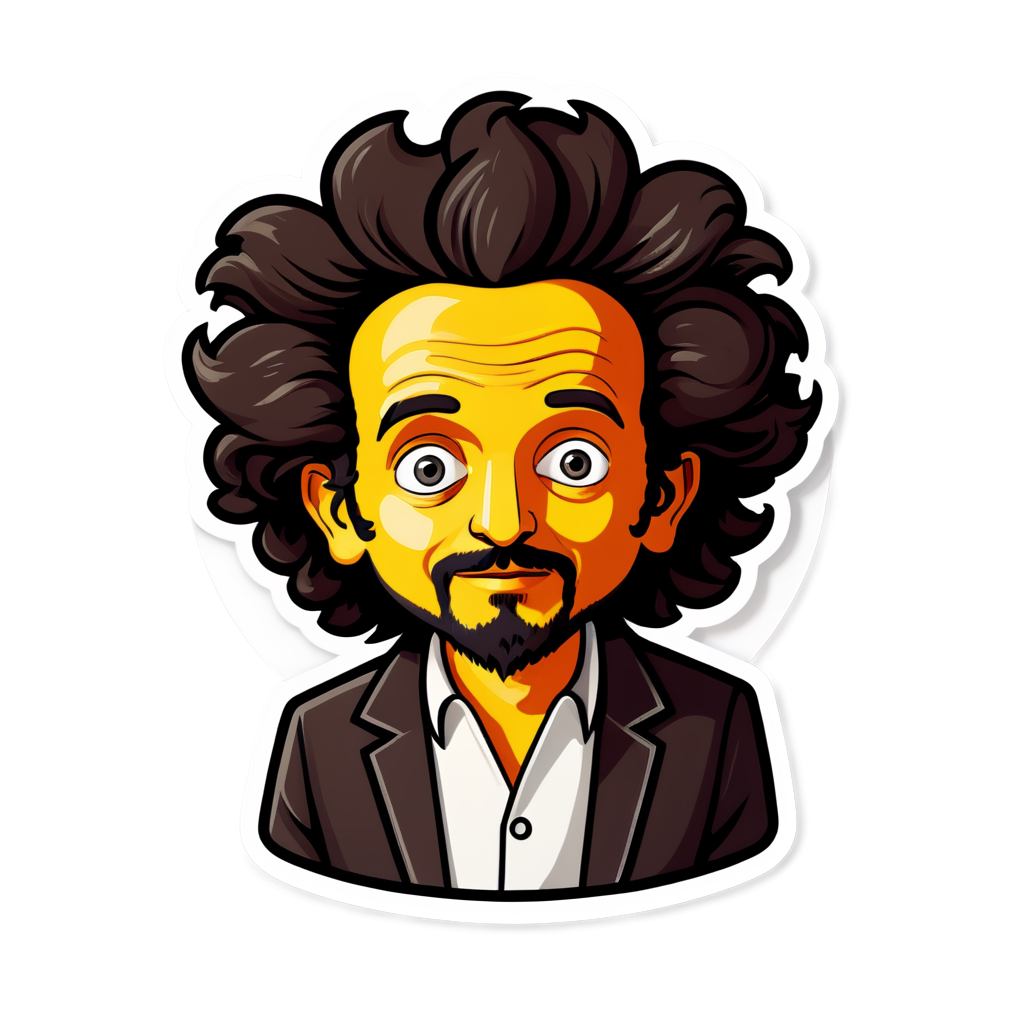 Cute Tsoukalos Sticker