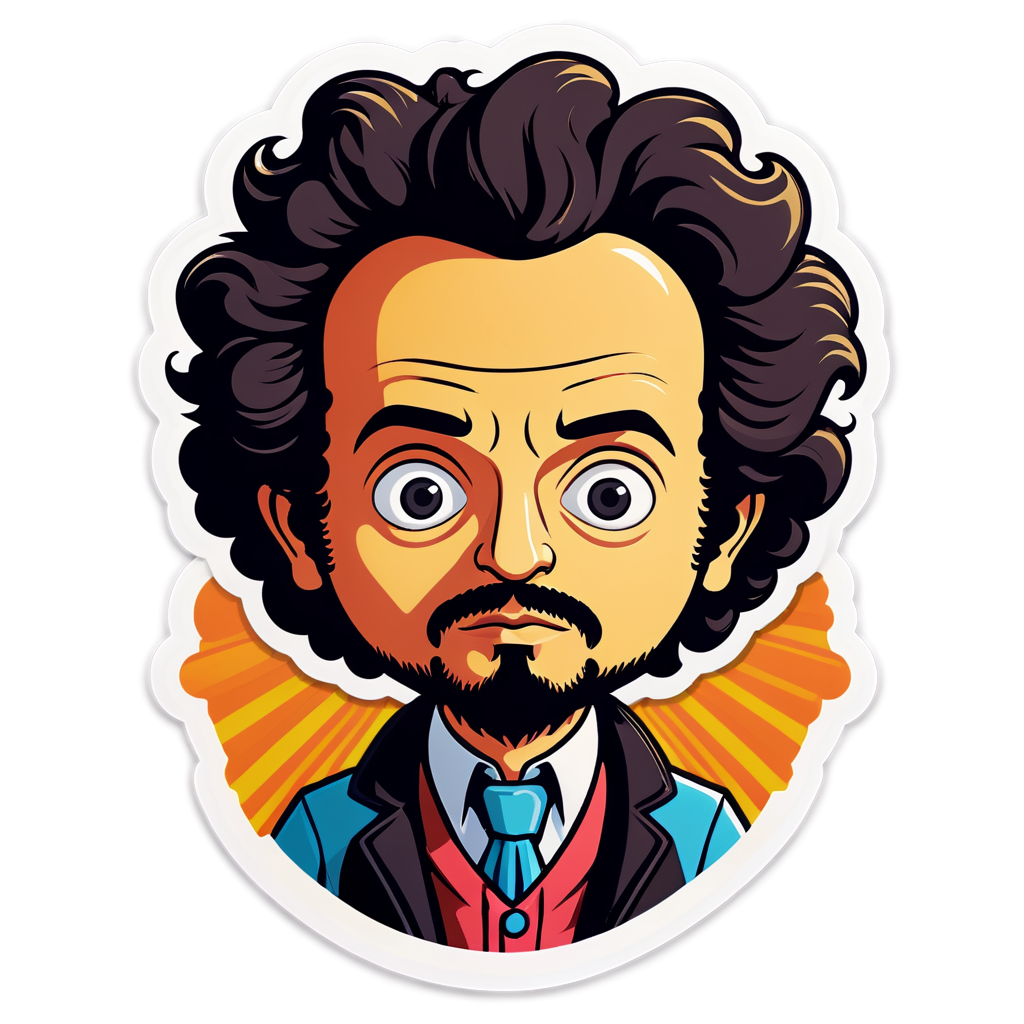 Cute Tsoukalos Sticker