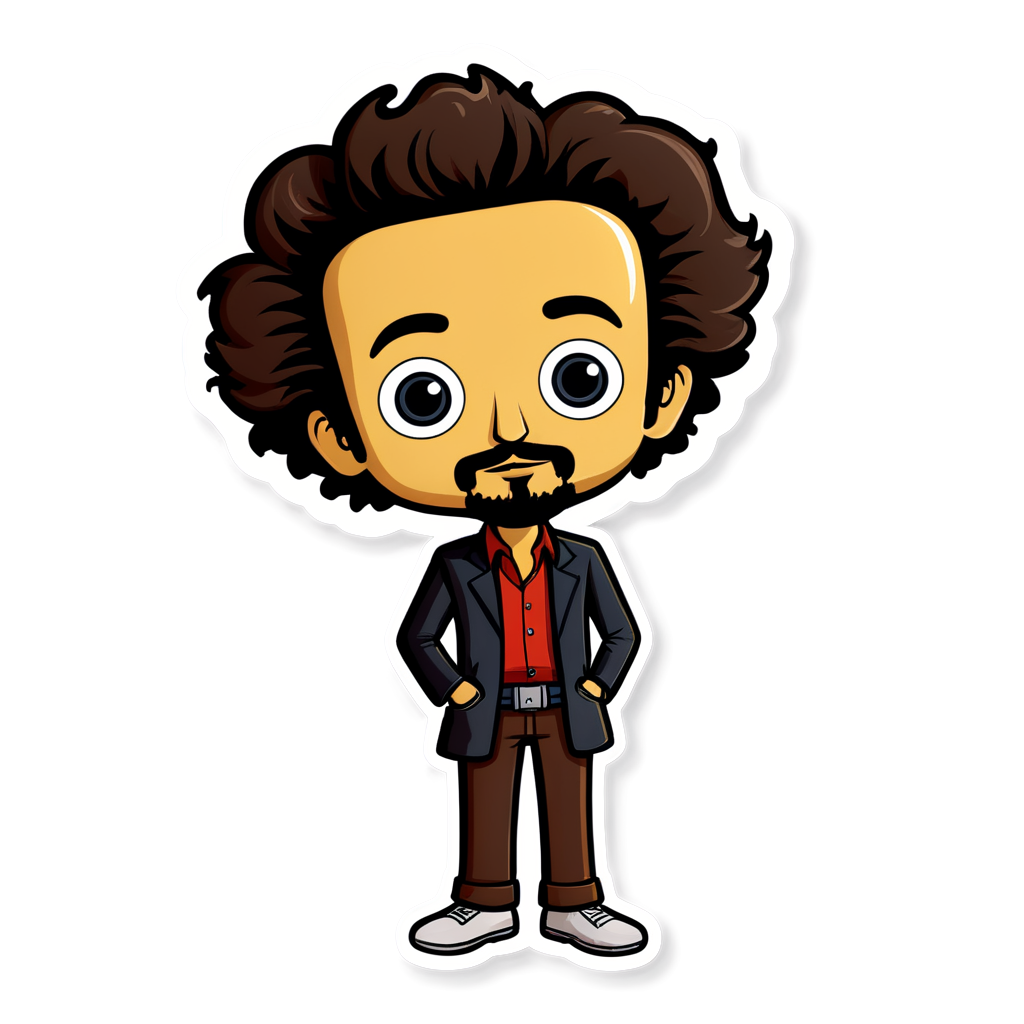 Cute Tsoukalos Sticker