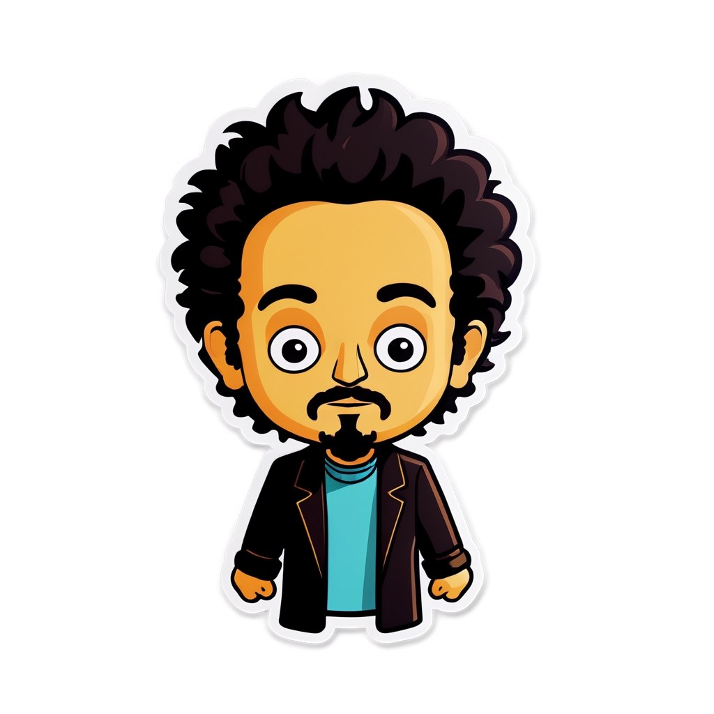 Cute Tsoukalos Sticker