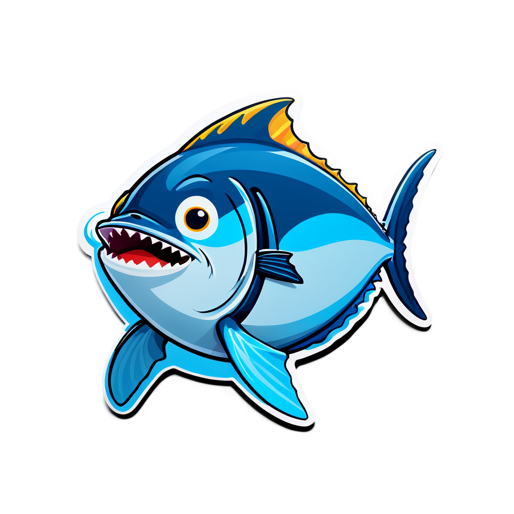 Tuna Sticker Ideas