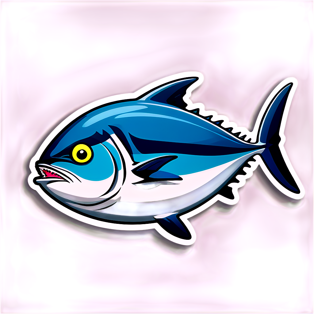 Cute Tuna Sticker