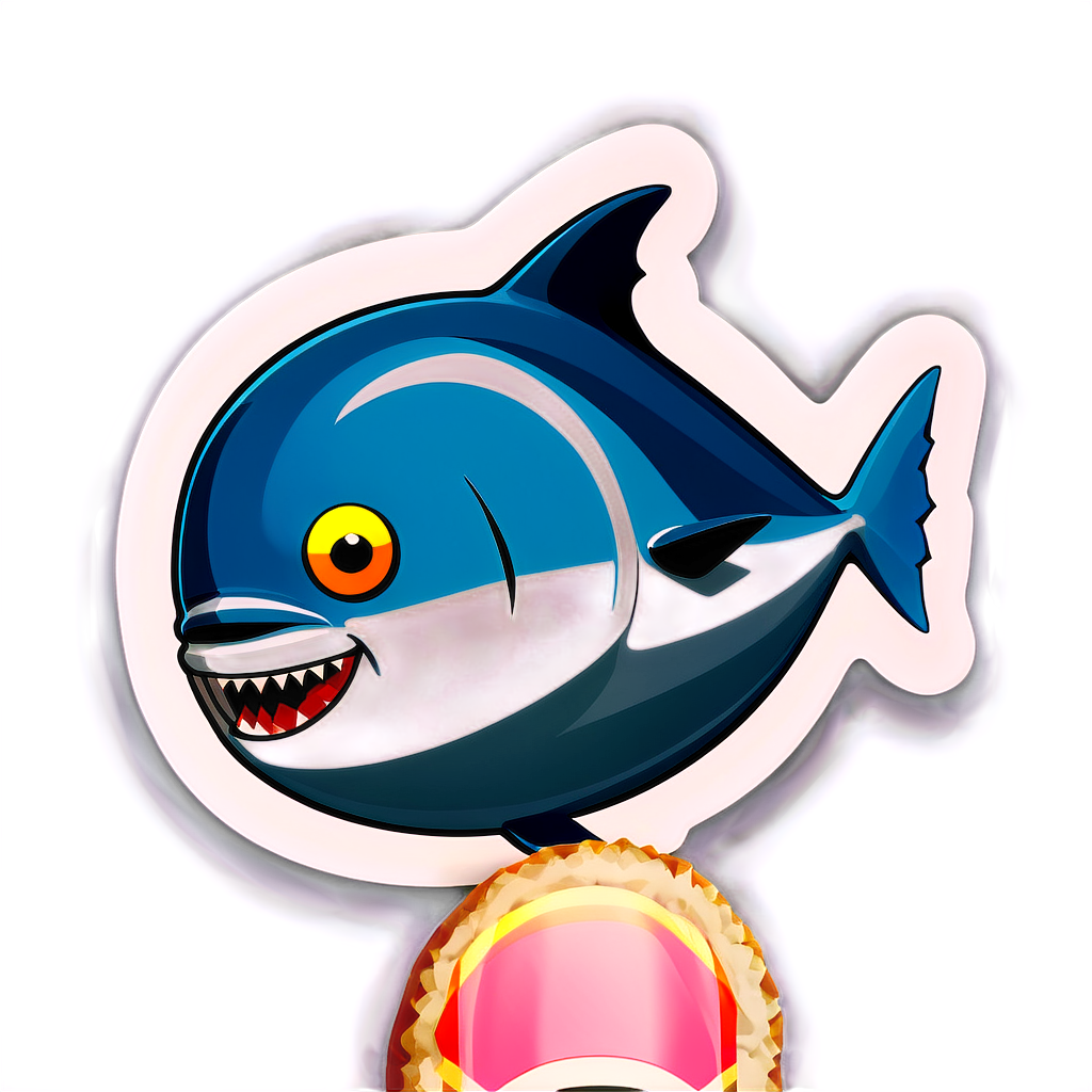 Cute Tuna Sticker