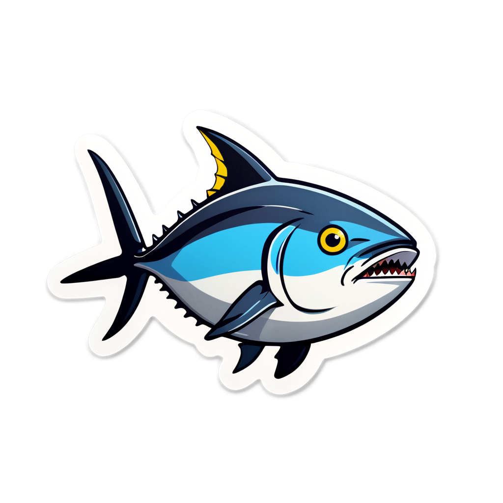 Cute Tuna Sticker