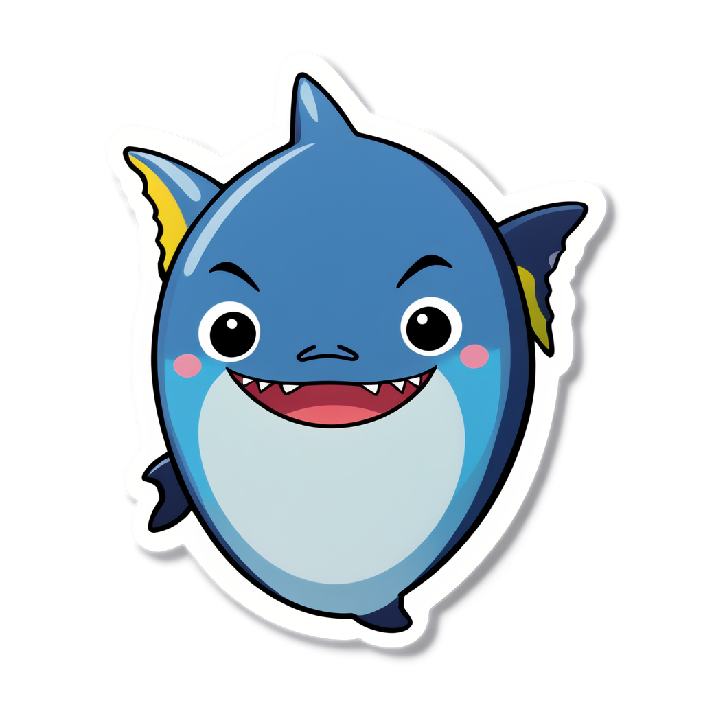 Cute Tuna Sticker