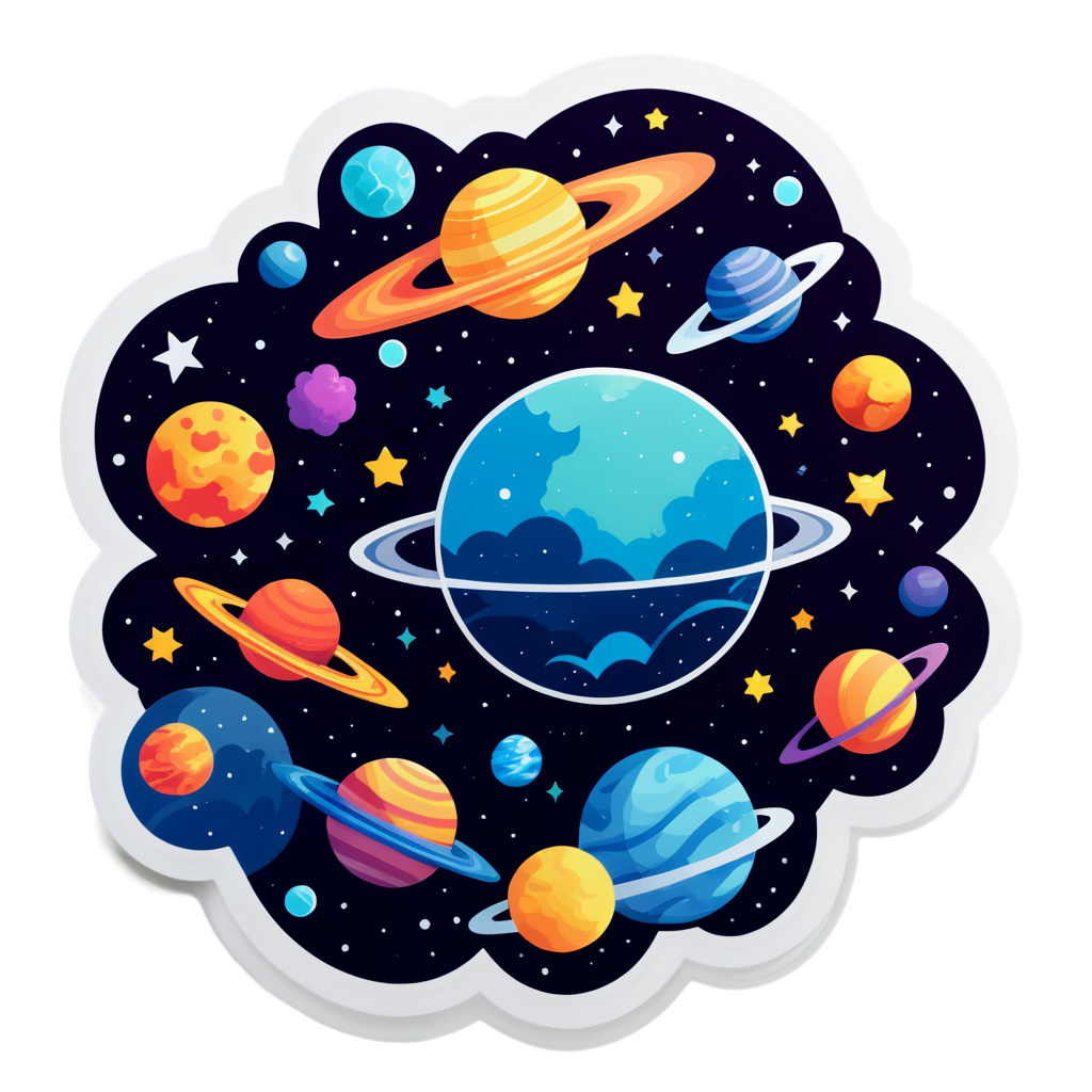 Universe Sticker Collection