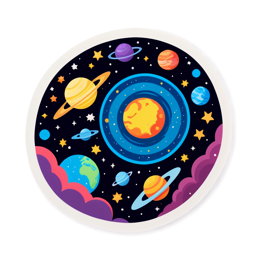 Universe Sticker Kit