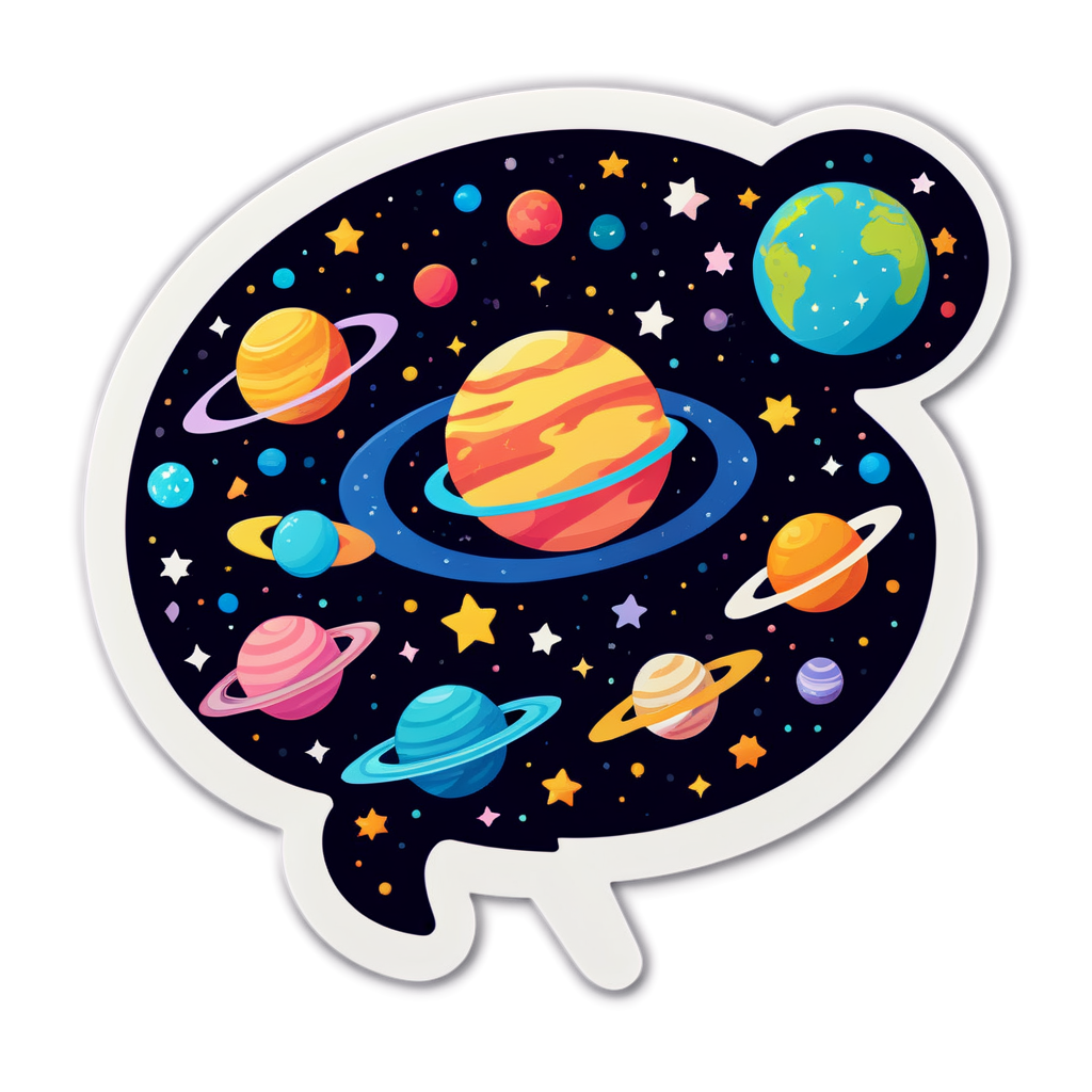 Universe Sticker Ideas