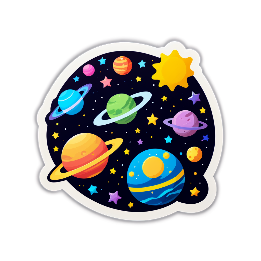 Universe Sticker Ideas