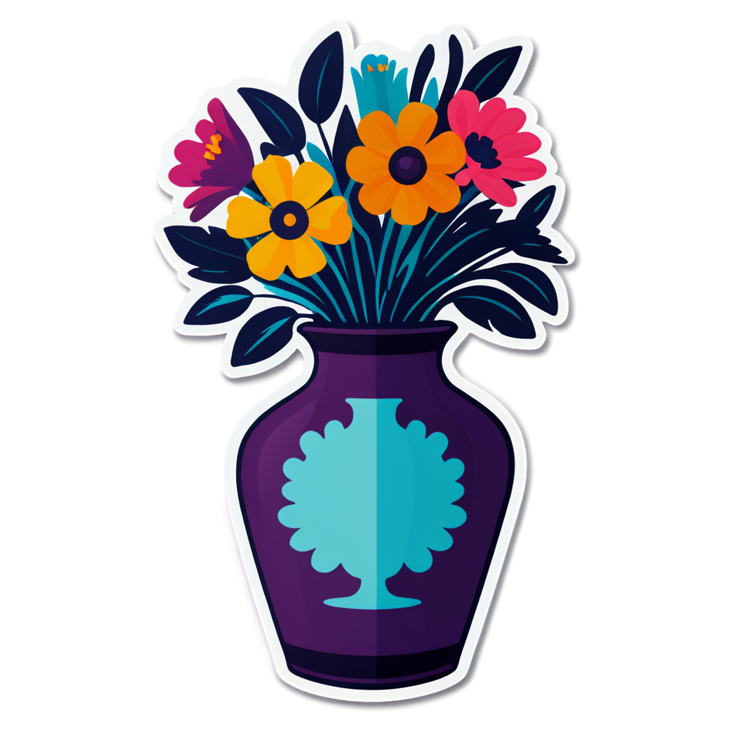 Vase Sticker Collection