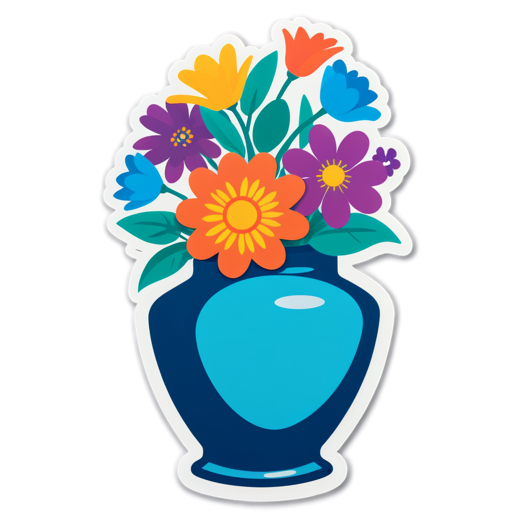 Vase Sticker Collection