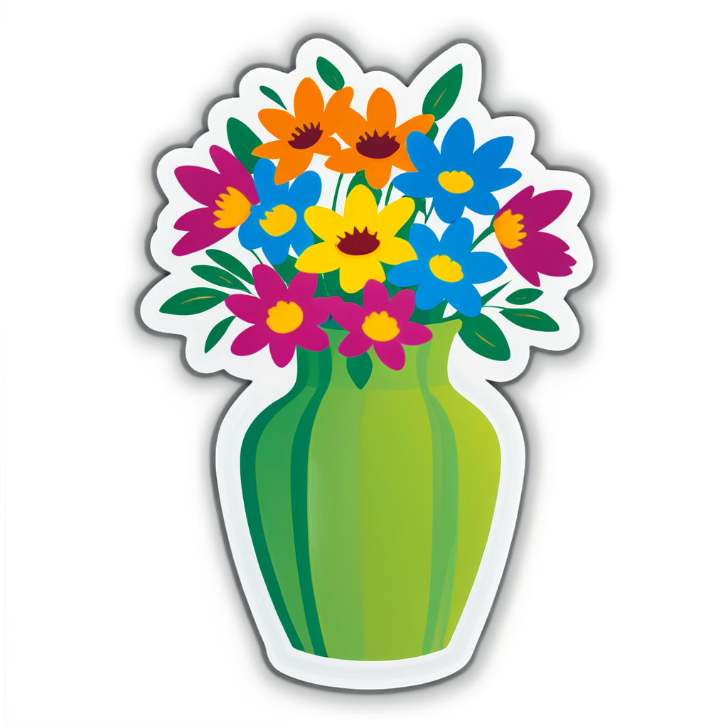 Vase Sticker Kit