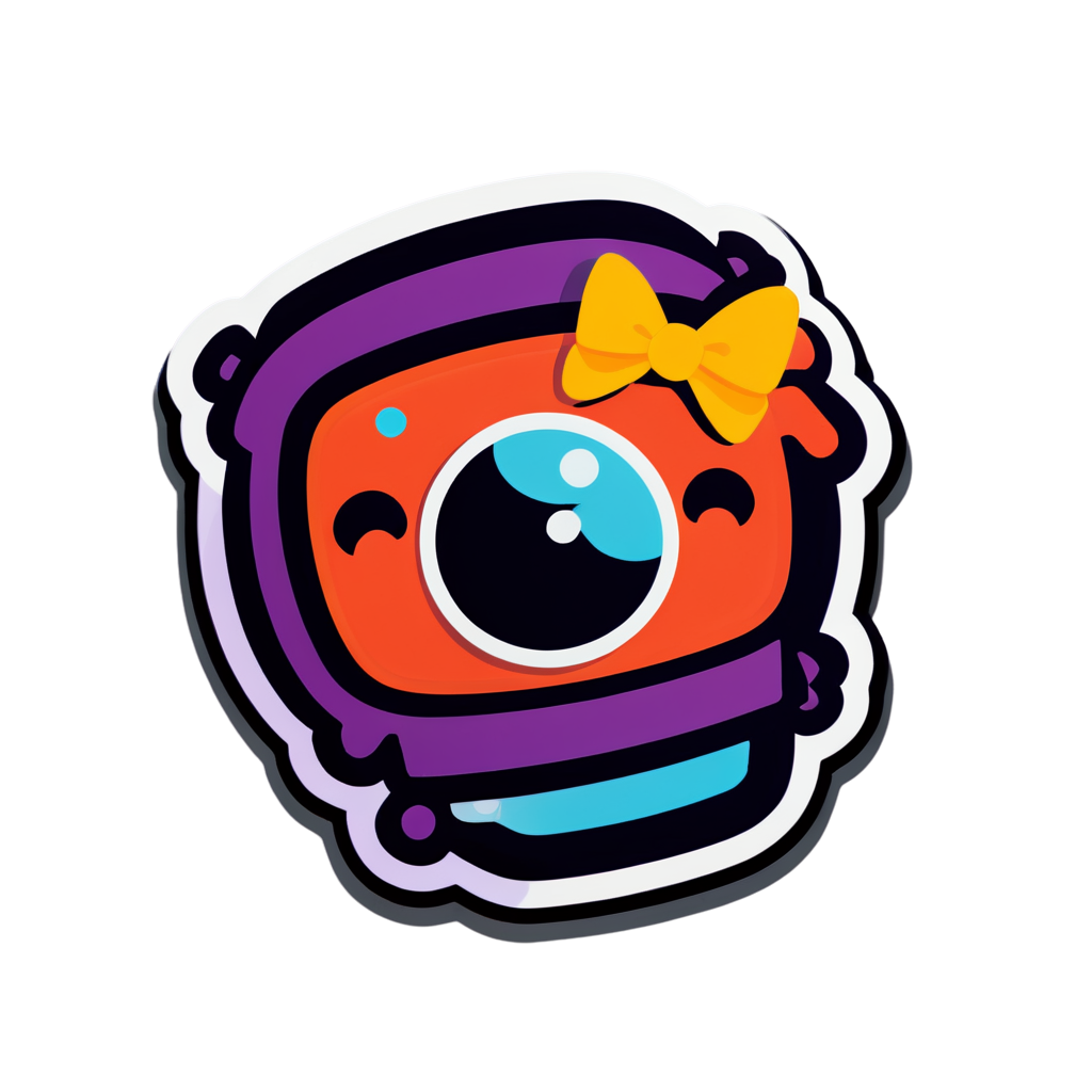 Cute Video Sticker