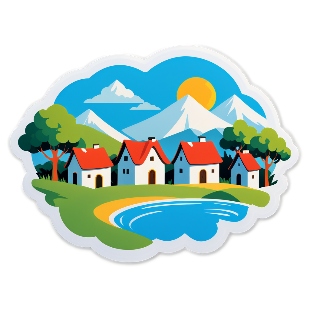 Village Sticker Kit