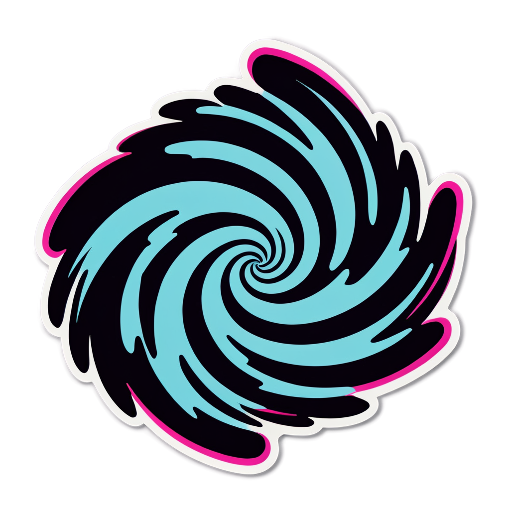 Cute Vortex Sticker