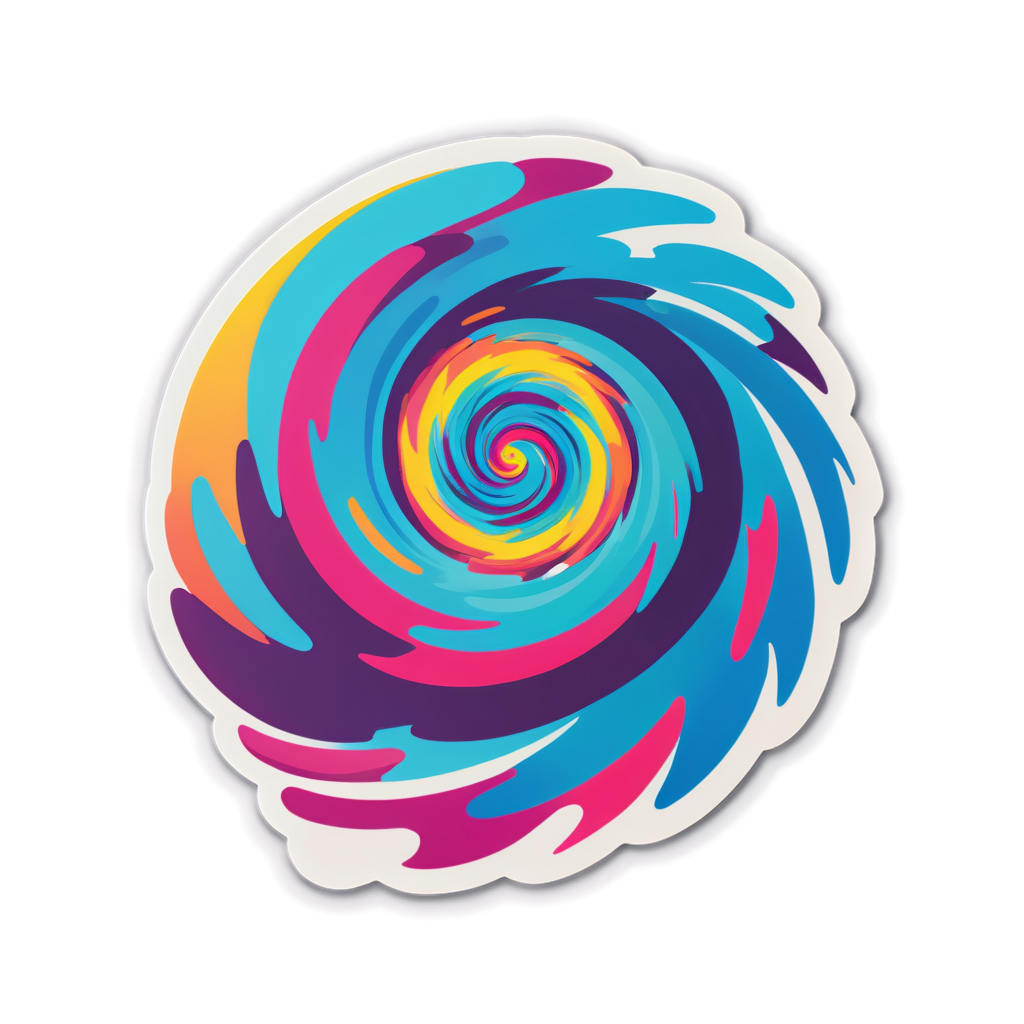 Cute Vortex Sticker