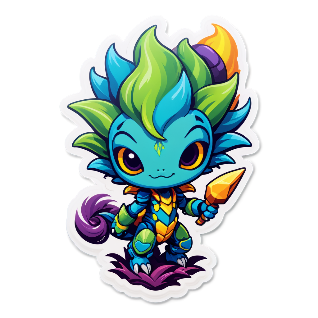 Cute Vortigaunt Sticker