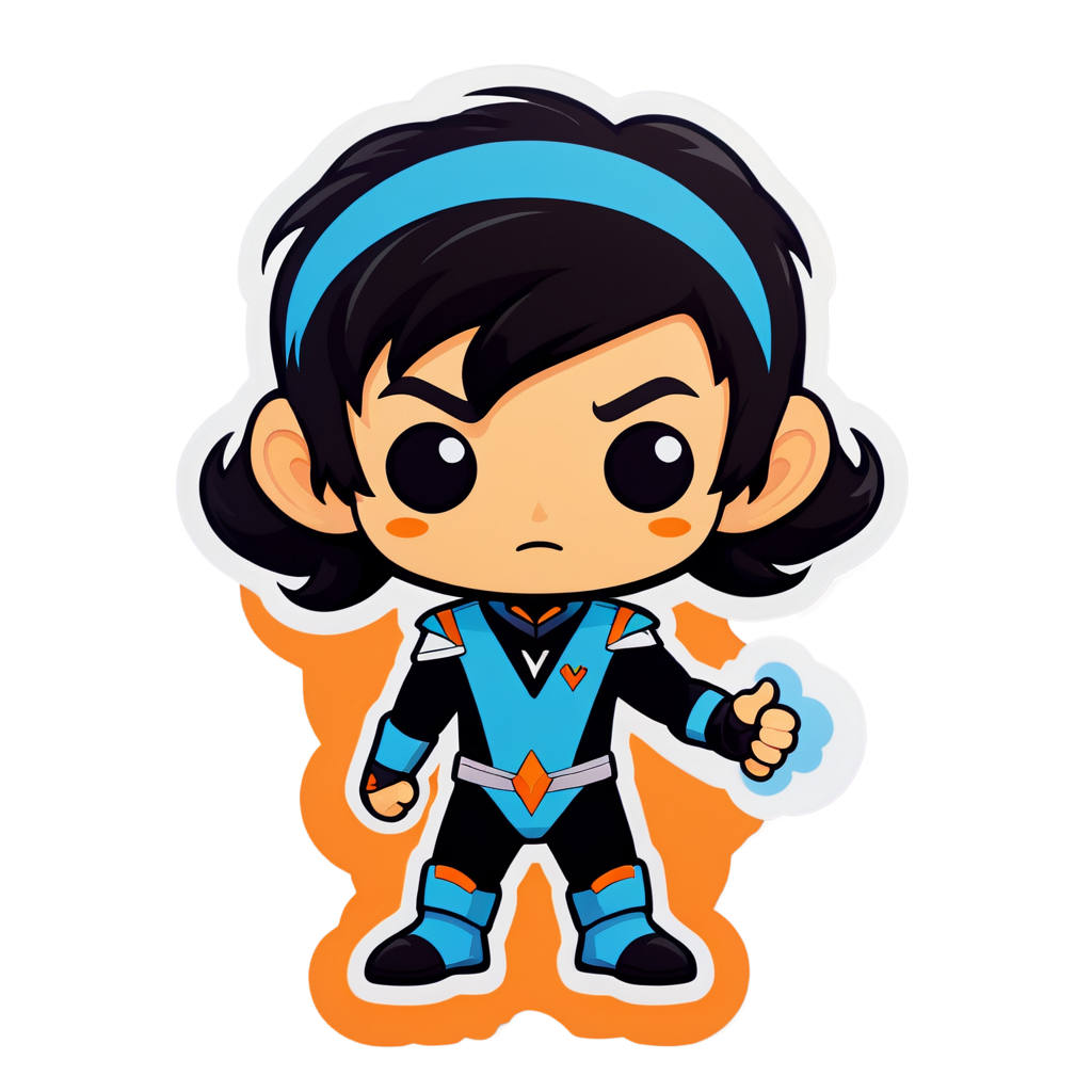 Cute Vulcan Sticker