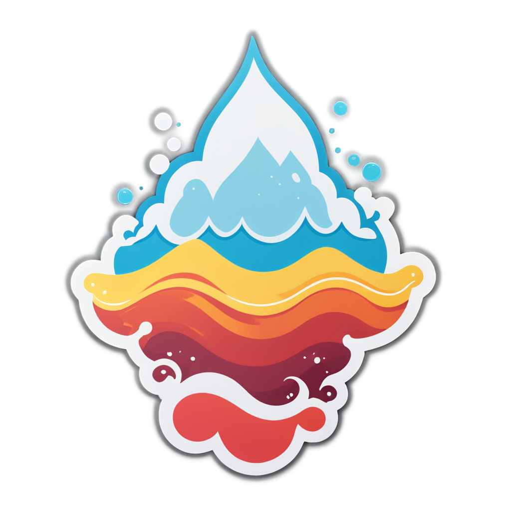 Water Sticker Collection