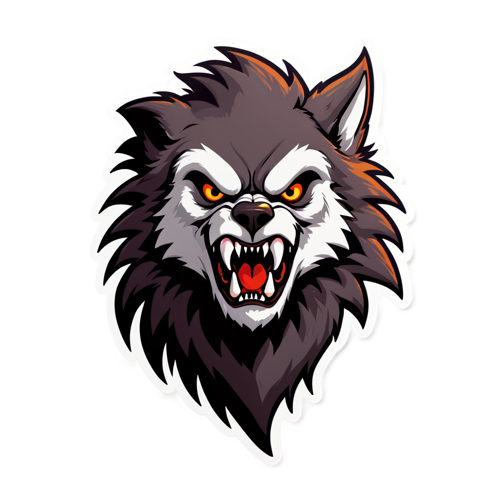 Werewolf Sticker Kit