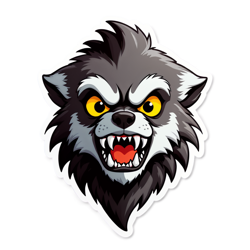 Werewolf Sticker Ideas