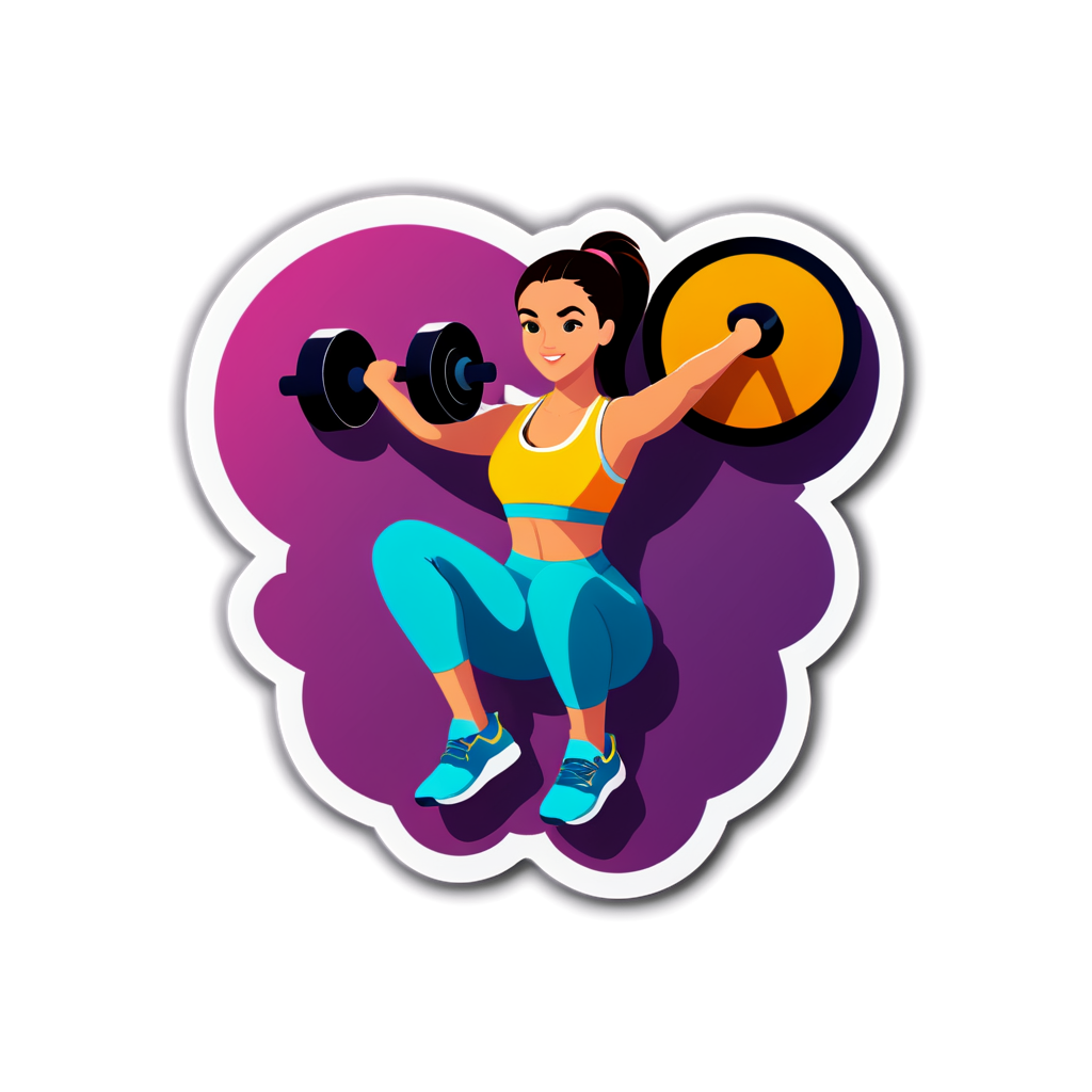 Workout Sticker Collection