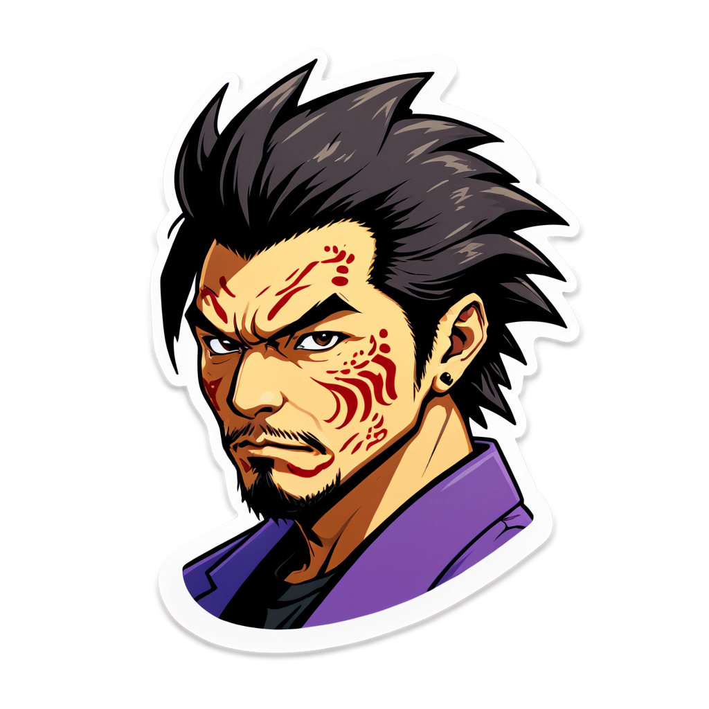 Yakuza Sticker Collection