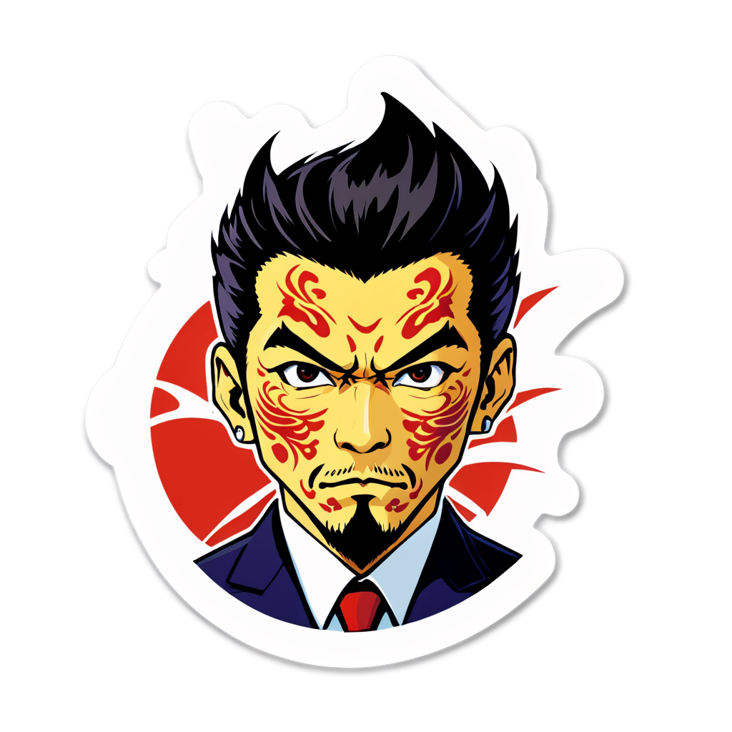 Yakuza Sticker Collection