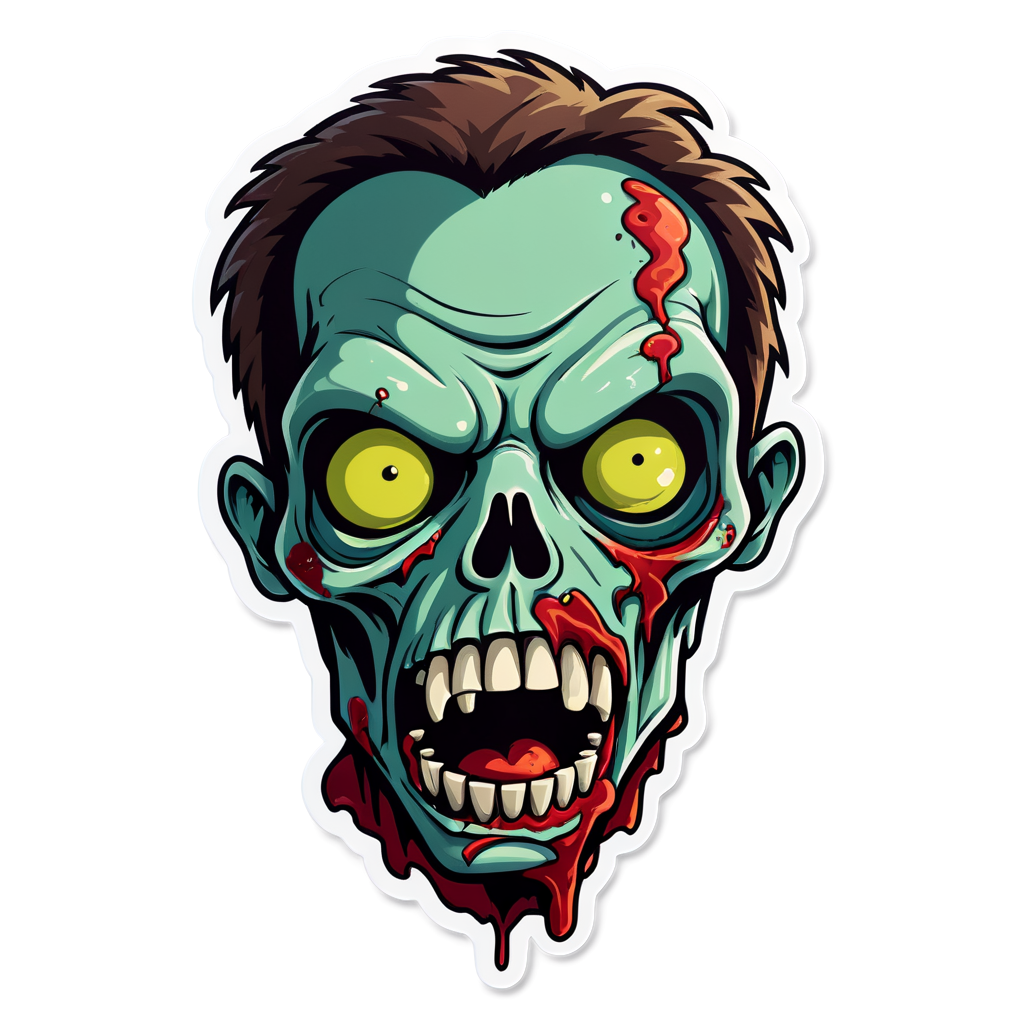 Zombie Sticker Collection