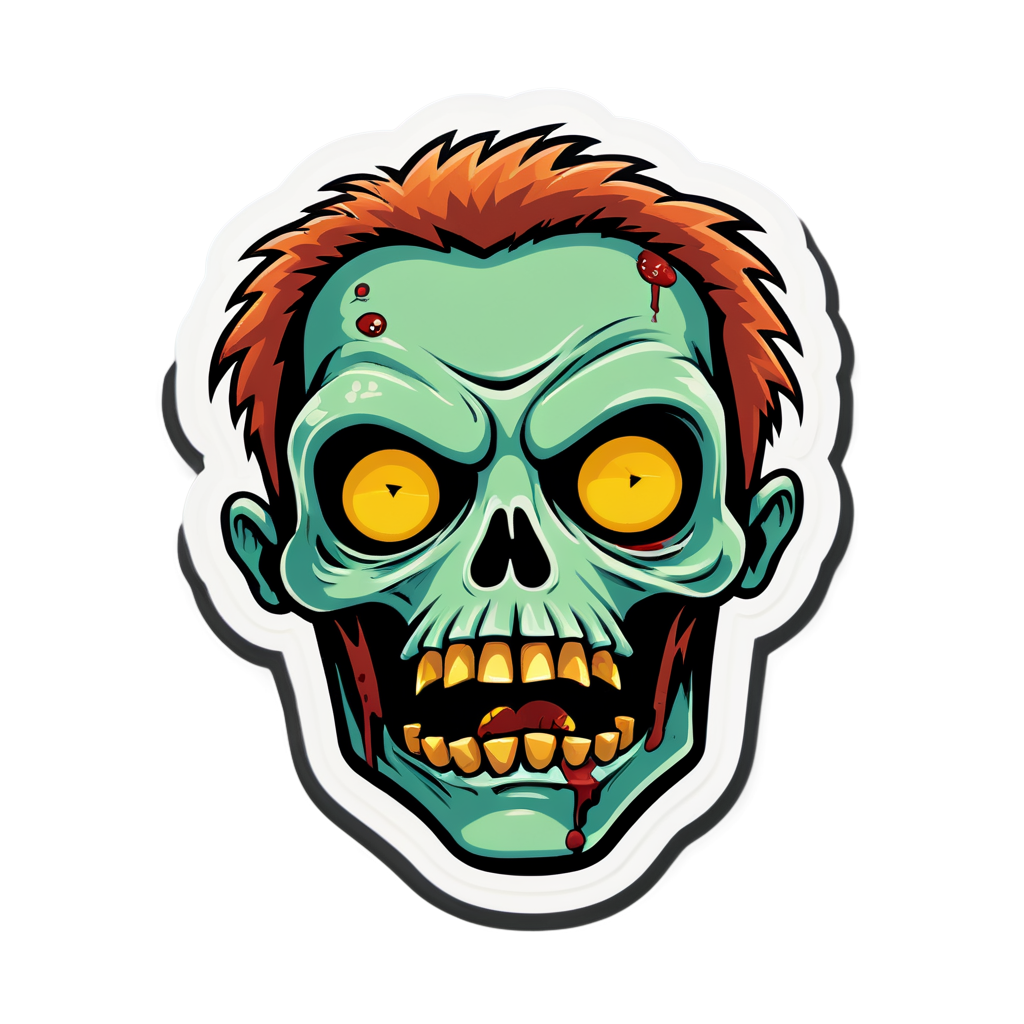 Zombie Sticker Kit