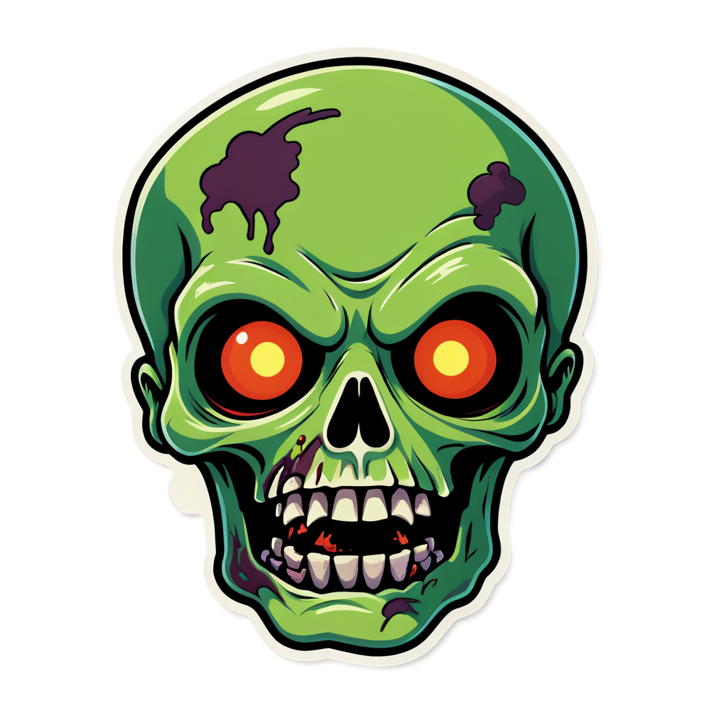 Zombie Sticker Collection