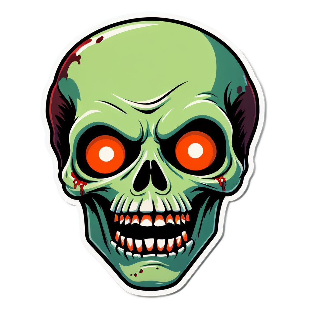 Zombie Sticker Kit