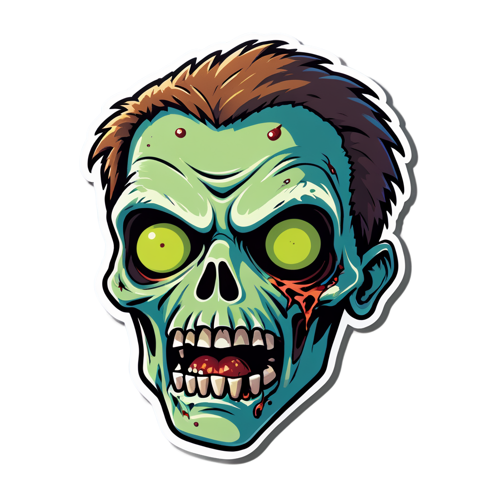 Zombie Sticker Kit